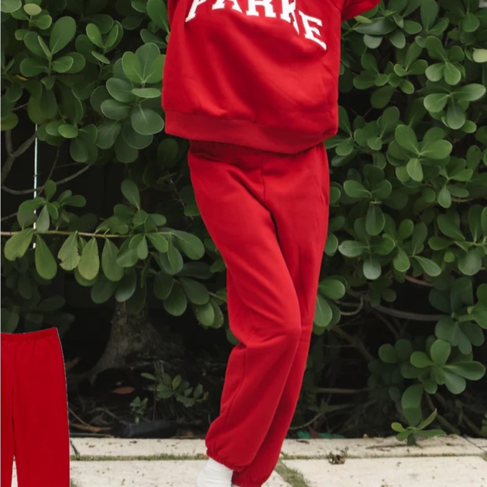 Red Women's Sweatpants